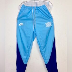 Nike Men's Starting 5 Woven Basketball Pants Aquarius blue